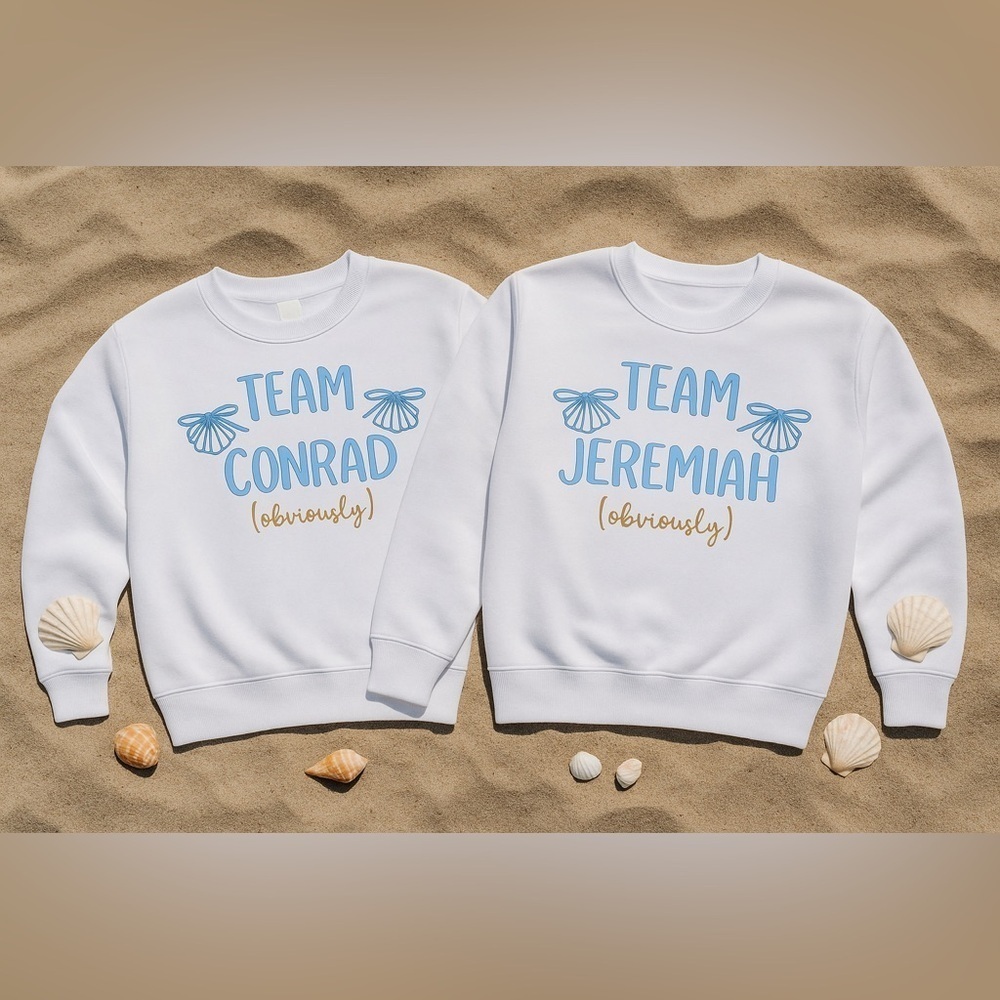 Team Jeremiah “Obviously” Crewneck – Summer I Turned Pretty Inspired